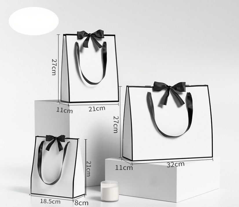 Multiple design ribbon bow practical gift bag SP244