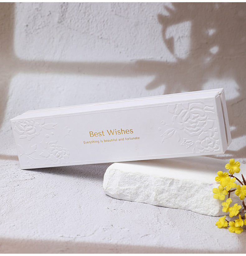 Embossed pattern simple style universal function paper box EC980