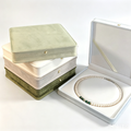 Minimalist well-crafted pearl necklace box 4 colors BN477