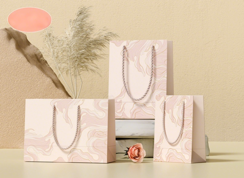 Stock available shopping bag for clothing, boutique and cosmetic shop SP345