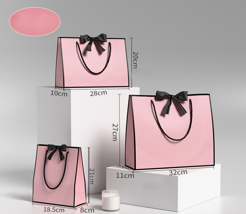 Multiple design ribbon bow practical gift bag SP244