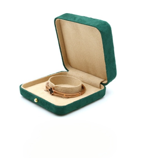 Premium microfiber box proposal wedding ring box BV211