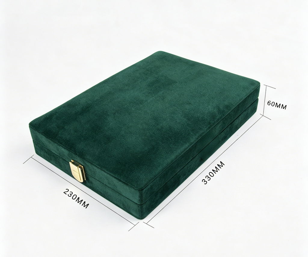 Customizable color high end necklace set box with outer package BN905