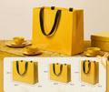 Laminated fine quality shopping bag for jewellery, clothing store 5 colors SP236