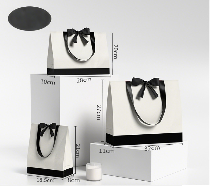 Multiple design ribbon bow practical gift bag SP244