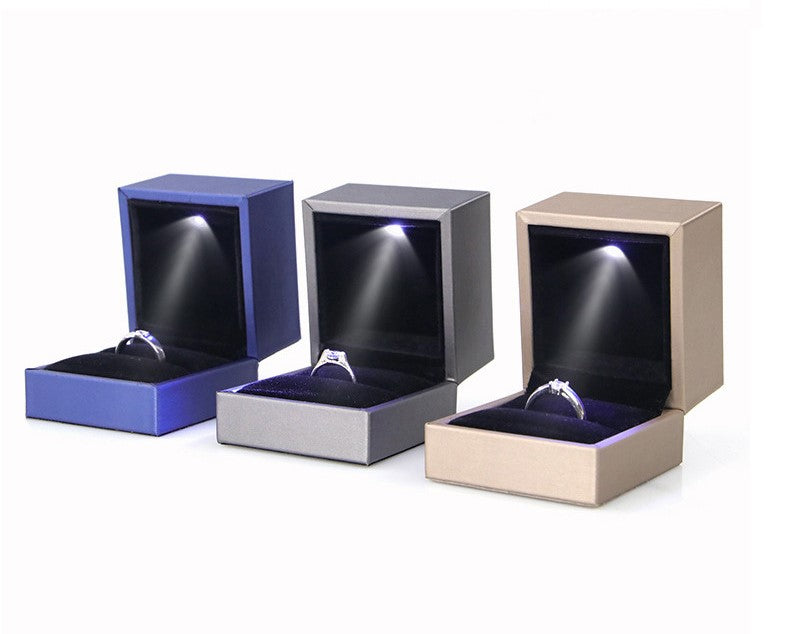 Classic style Pu leather LED light box L733