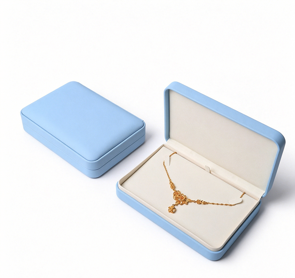 Affordable luxury hot sell pu leather ring box 5 colors BL985