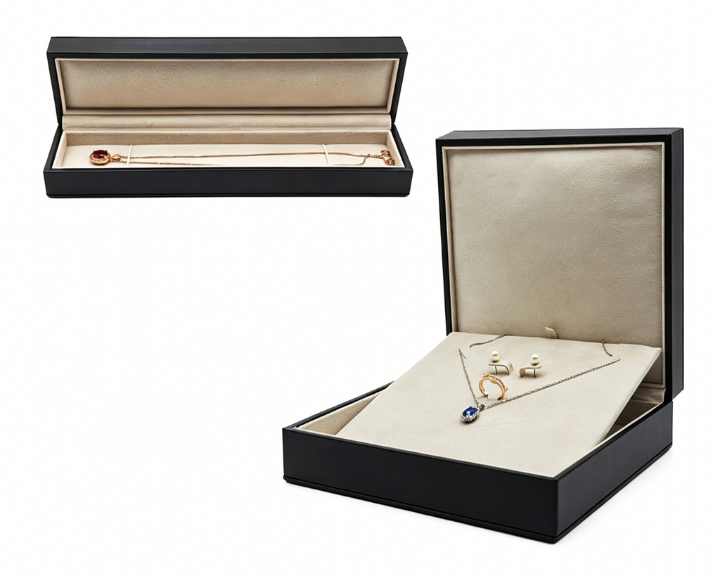 Premium high quality leather ring box BL545