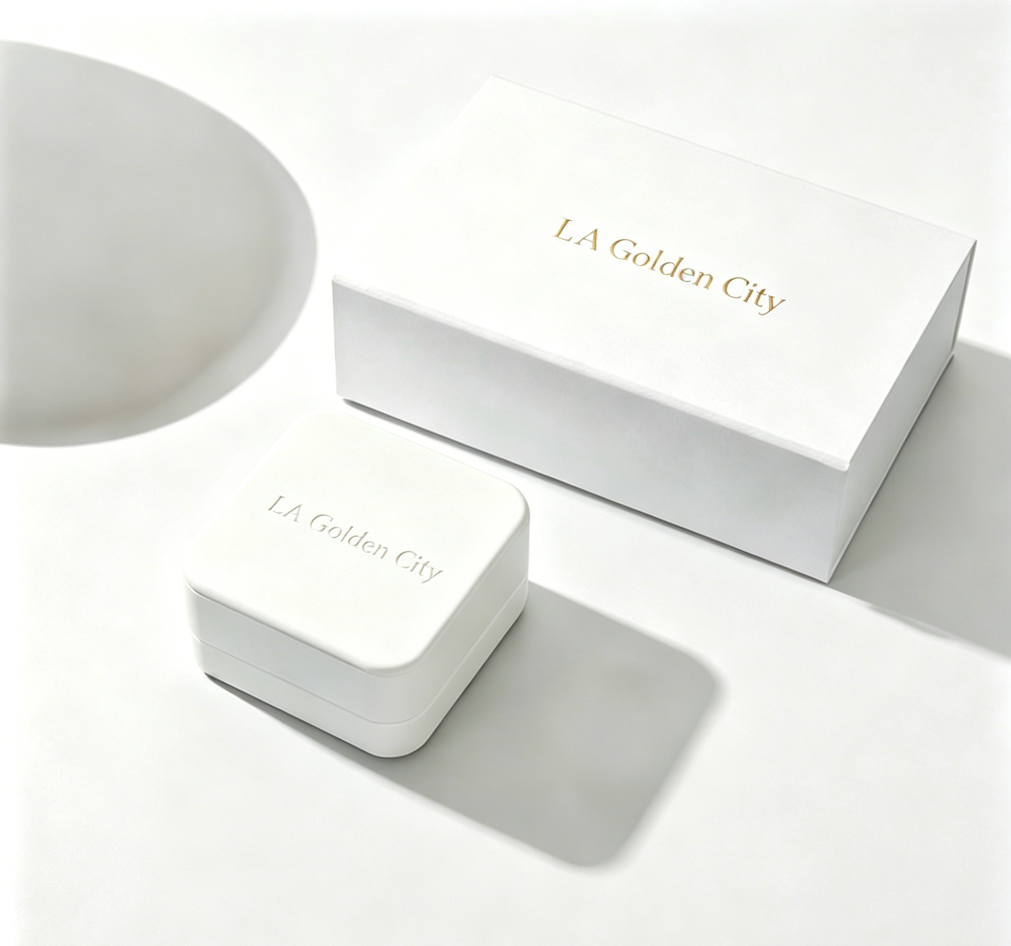 Premium 3 in 1 jewelry box with outer box for certificate PQ358