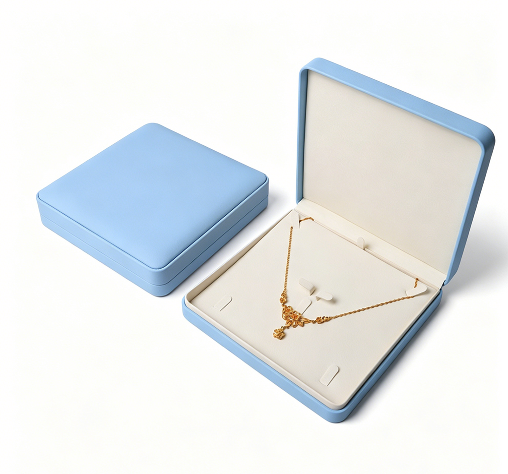 Affordable luxury hot sell pu leather ring box 5 colors BL985