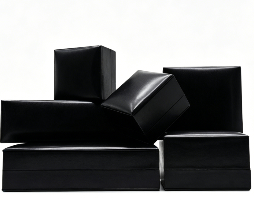 Premium high quality leather ring box BL545