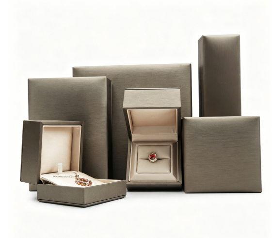 Premium high quality leather ring box BL545