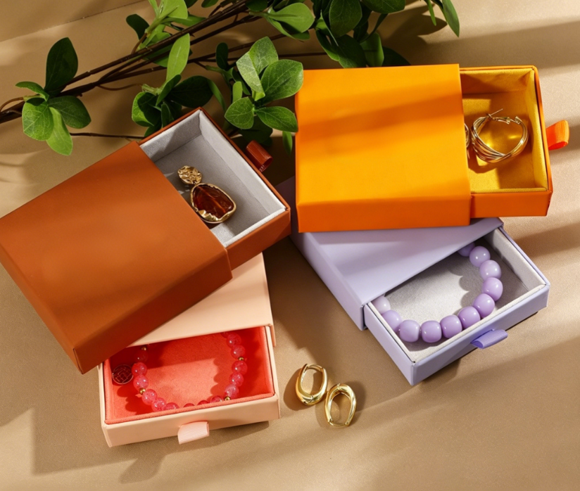 Popular new packaging styles sliding paper box ES375