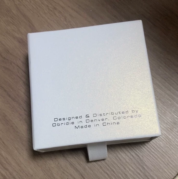 Convenient sliding design multiple color 2.5cm height paper box EC742
