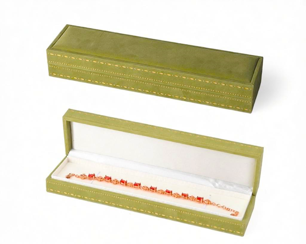 6 colors antique style velvet box with LED L673