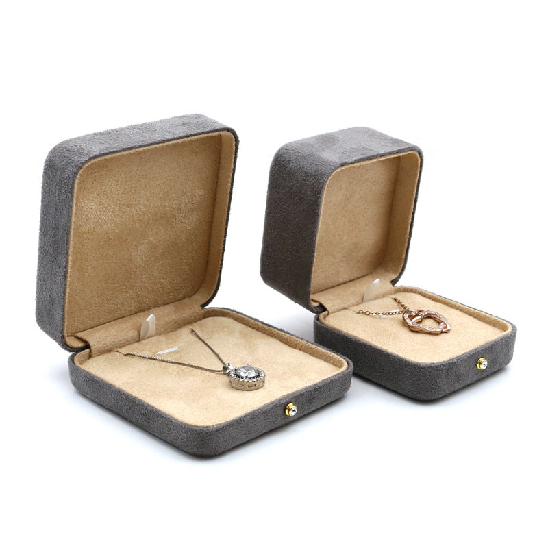 Premium microfiber box proposal wedding ring box BV211