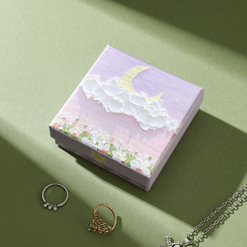 Christmas jewelry packaging boxes for bracelets, necklaces, and rings EC656