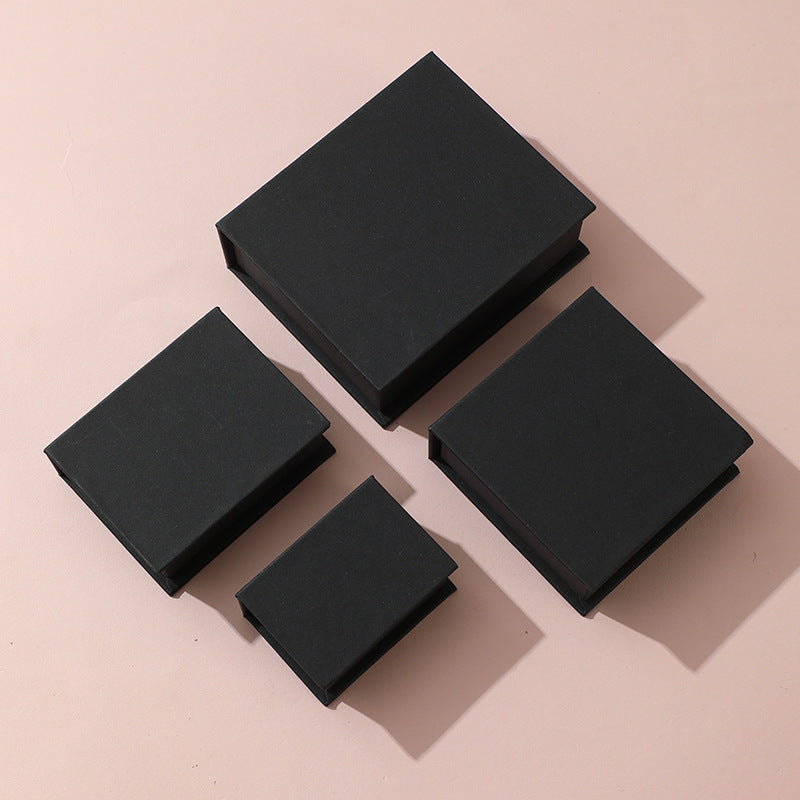 Book shape hot selling paper box gold foiled pattern EC458